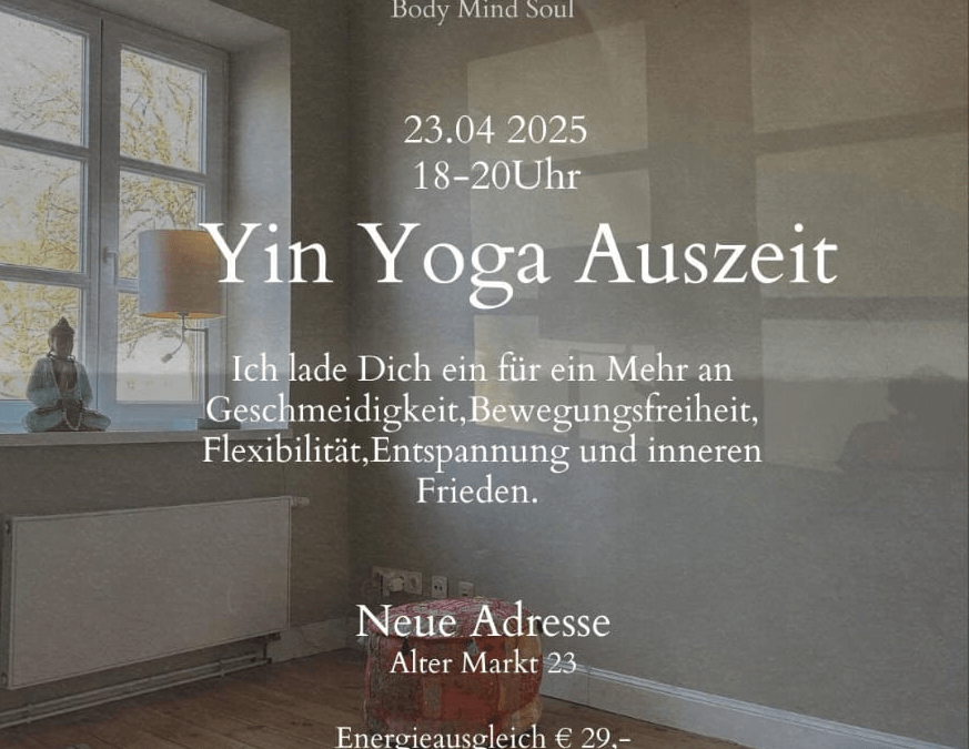 Yin Yoga