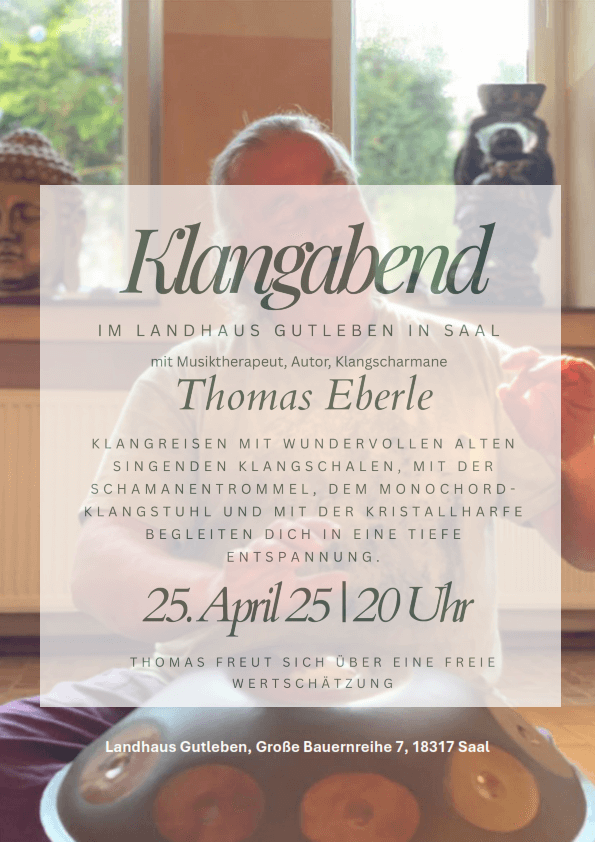 Klangabend mit Thomas Eberle